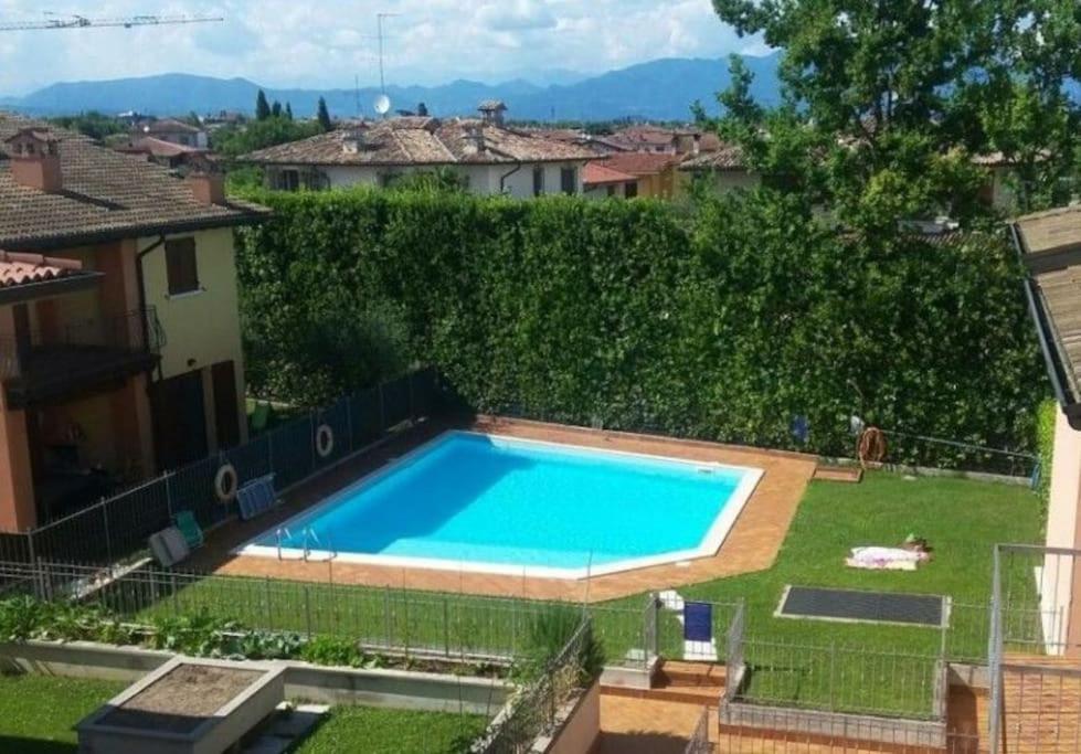 Ferienwohnung Casa Di Michela A Sirmione Con Piscina Exterior foto